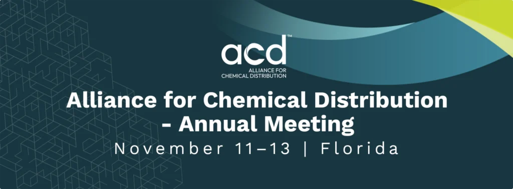 Alliance for Chemical Distribution - Annual Meeting
November 11–13 | Florida